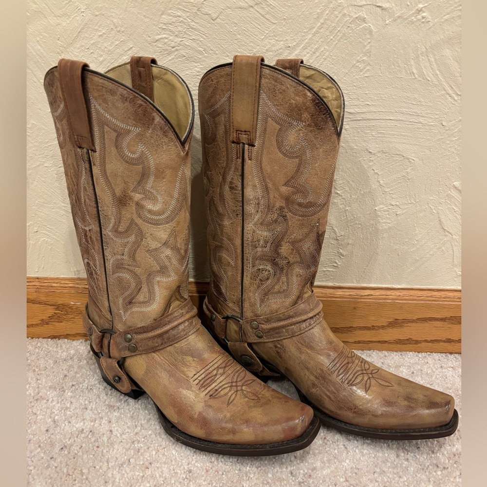 Stetson Heritage Harness Boots - Men’s size 10D